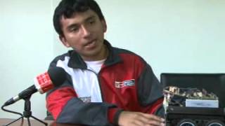 Becario Ganador del concurso de robótica...