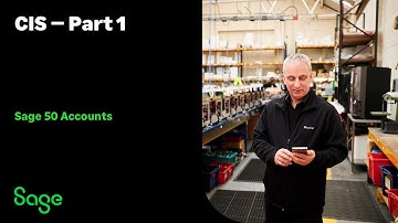 Sage 50 Accounts (UK) - CIS Part 1