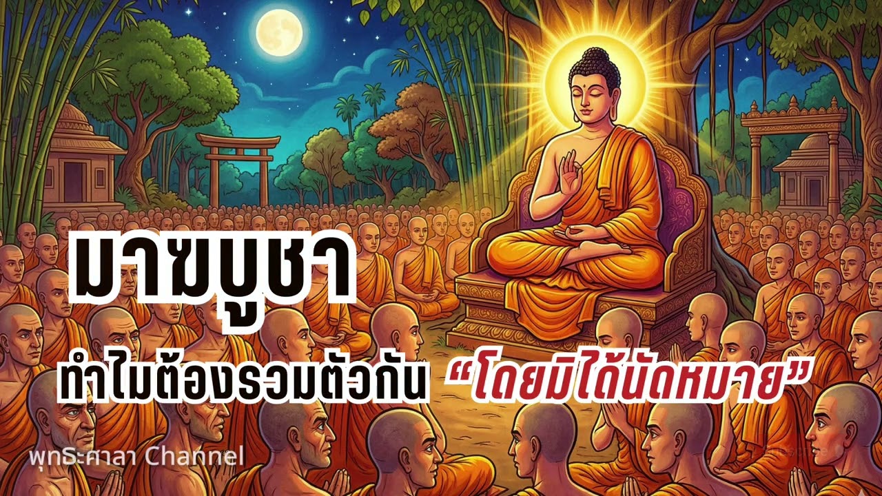 วันมาฆบูชา ทำไม? รวมตัวกันโดย 