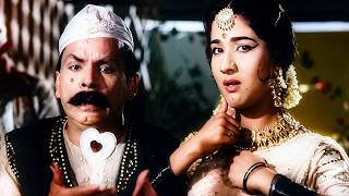 Waheeda Rehman & Johnny Walker Dance Song : किसने चिलमन से मारा | Manna Dey | Baat Ek Raat Ki (1962)