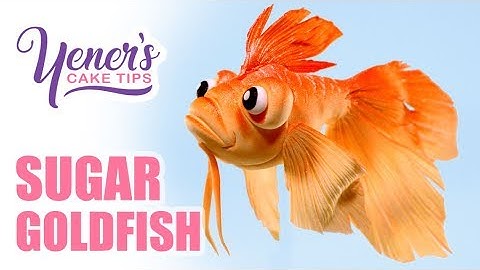 Easy SUGAR GOLDFISH Tutorial | Yeners Cake Tips with Serdar Yener from Yeners Way