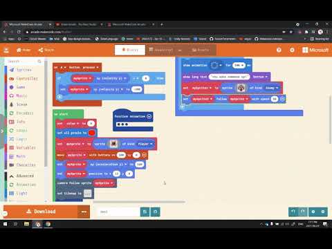 Microsoft MakeCode Arcade 8