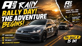 I Took My Golf R on the A23 Rally… This Was WILD! 🏁🔥