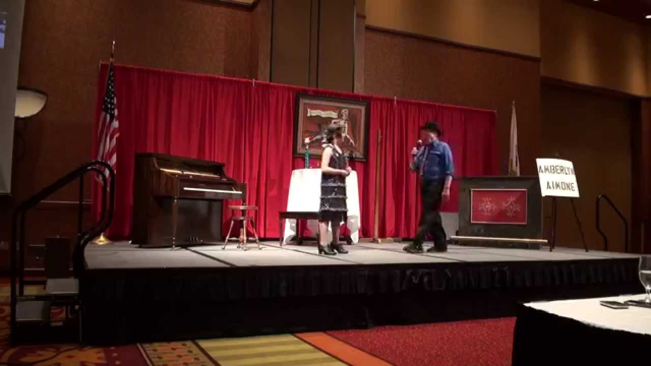 Swipsey Cakewalk,Ragtime Dance, Amberlyn Aimone, Oldtime Piano Contest 2015