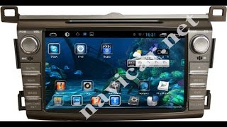 Штатная магнитола NaviCar Android 4.4.2 TOYOTA RAV4 (2013) 141505 screenshot 3