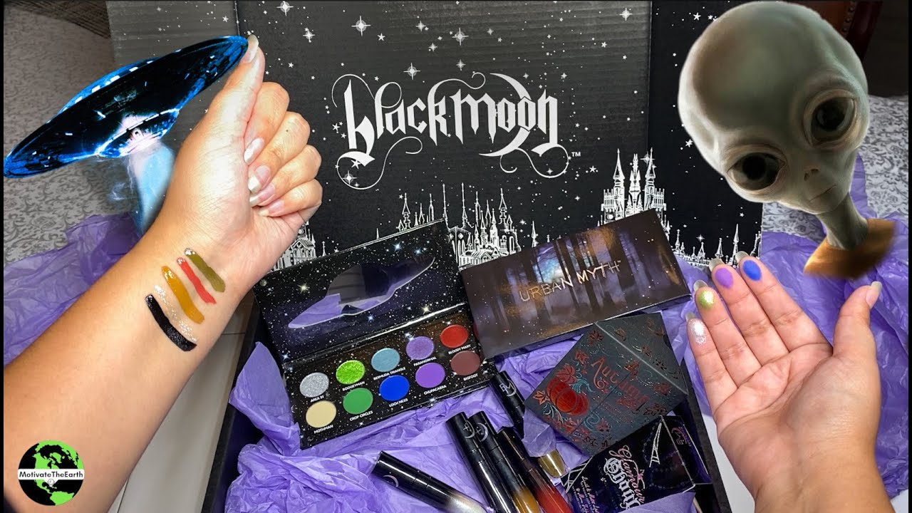 🦕 makeup an urban myth 🛸 | Black Moon Cosmetics 🖤