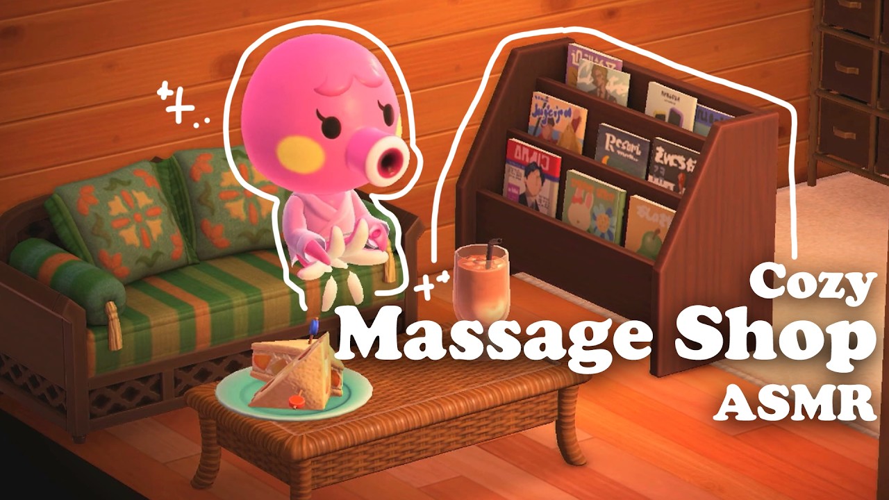 Cozy Massage Shop ASMR 🌿 | Relaxing Spa Ambience & Soft Sounds for Deep Rest