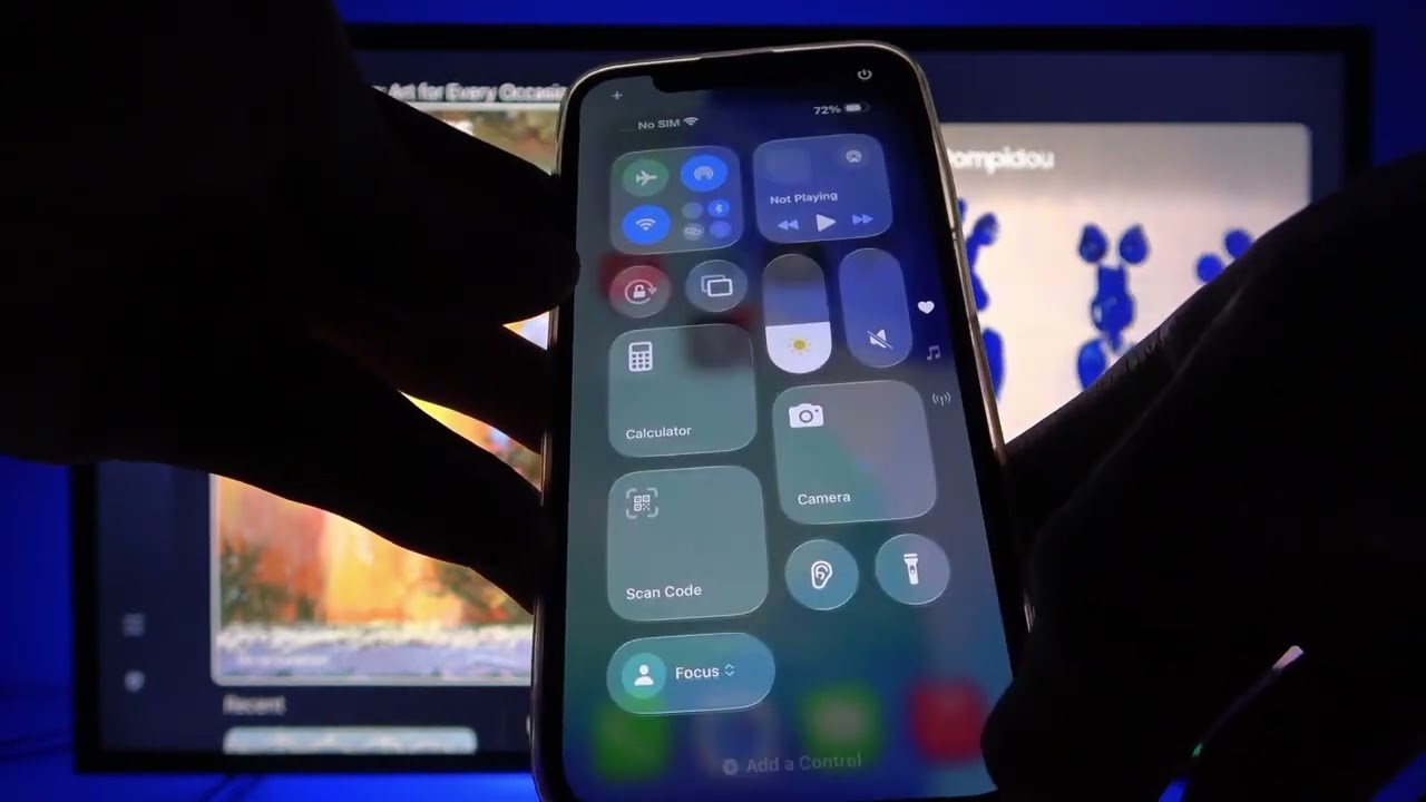 Samsung The Frame – كيفية توصيل iPhone عبر AirPlay