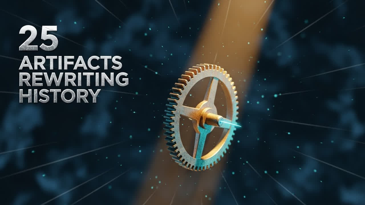 25 ANCIENT Artifacts That Refuse the History TIMELINE