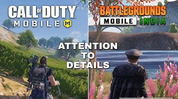 BGMI vs CODM: Attention to Details Comparison