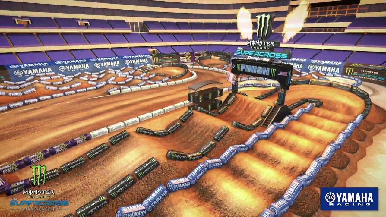 Yamaha Animated Track Map - Arlington 2025