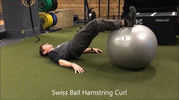 Resilient Performance PT - Swiss Ball Hamstring Curl