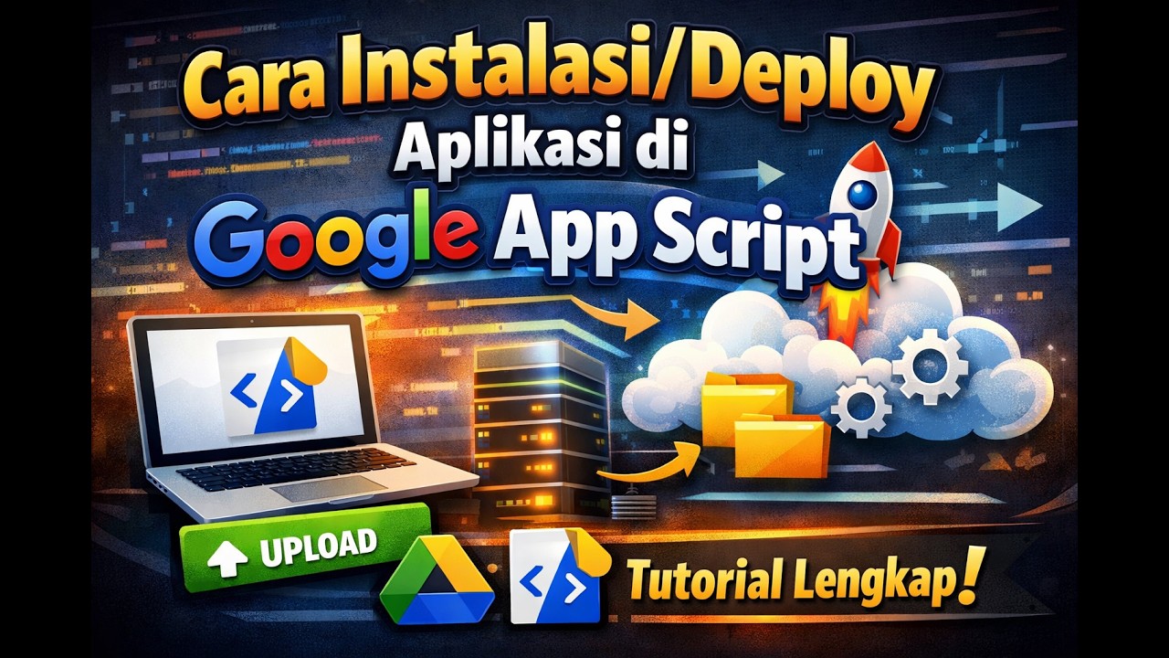 Cara Instalasi & Deploy Source Code Aplikasi di Google App Script - YouTube