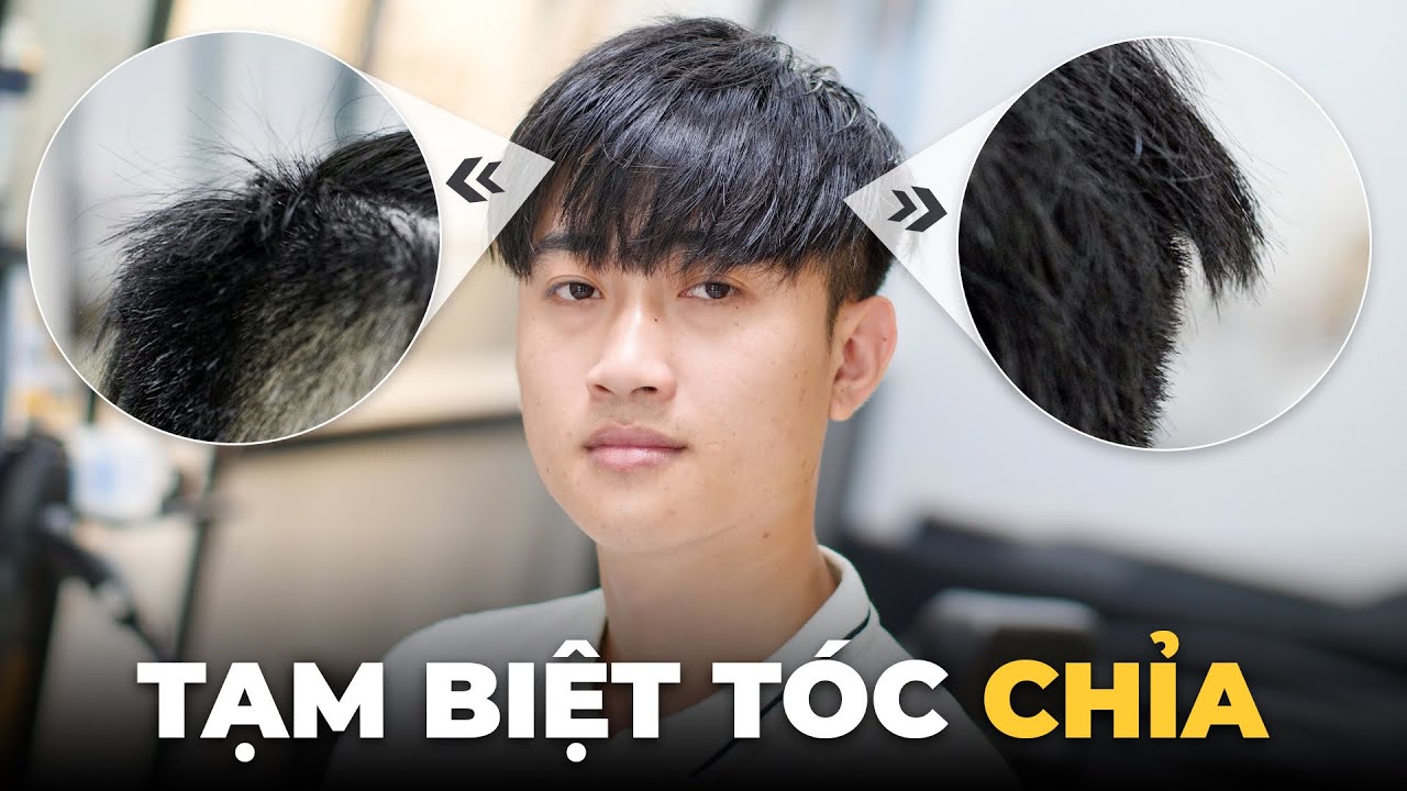 Hơn 48 ảnh về tóc bị chỉa nam  daotaoneceduvn