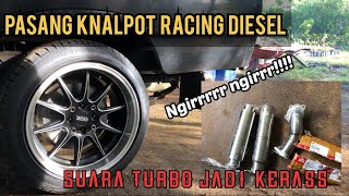 Diesel??? Pasang knalpot racing,  suara turbo lebih keras!!! Ngirr ngirrr #panther  #diesel