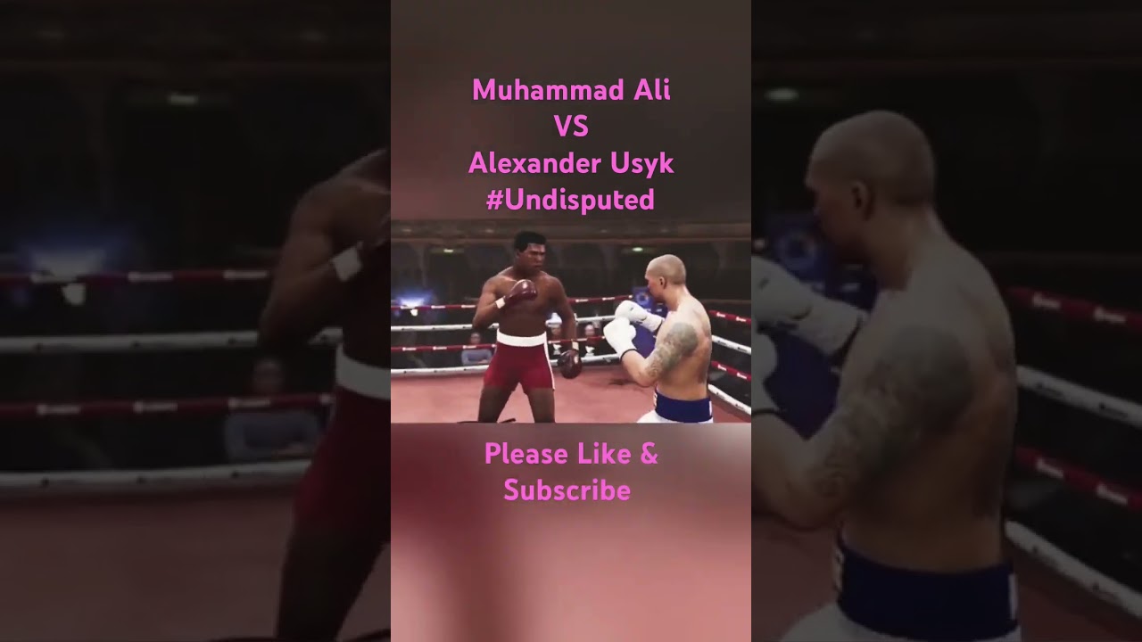 ESBC Muhammad Ali Body Shot KO Alexander Usyk - Undisputed Boxing Game 