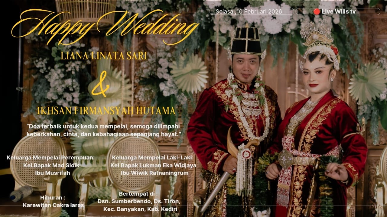 LIVE PERNIKAHAN LIANA DAN FIRMAN DI DSN.SUMBERBENDO TIRON BANYAKAN KEDIRI