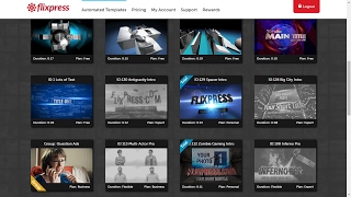 FLIXPRESS.COM || TANPA SOFTWARE || tutorial membuat INTRO YOUTUBE dengan FLIXPRESS.COM screenshot 1