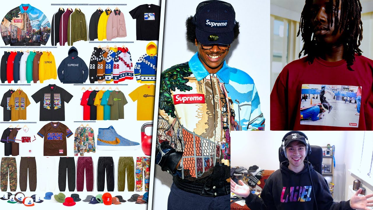 Supreme FW22 Week 2 - Full Droplist & Thoughts