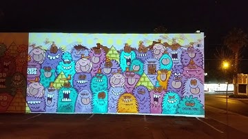 Renegade Projected AR in Downtown Vegas ft. Lightform x Craig Winslow