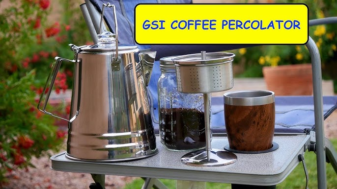 Glacier Stainless 3 Cup Percolator Coffee Pot – Atomic 79