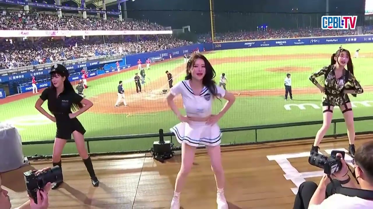 05/17 味全 VS 富邦 中場，富邦韓籍三本柱合體，李雅英、南珉貞、李珠珢帶來少女時代經典組曲