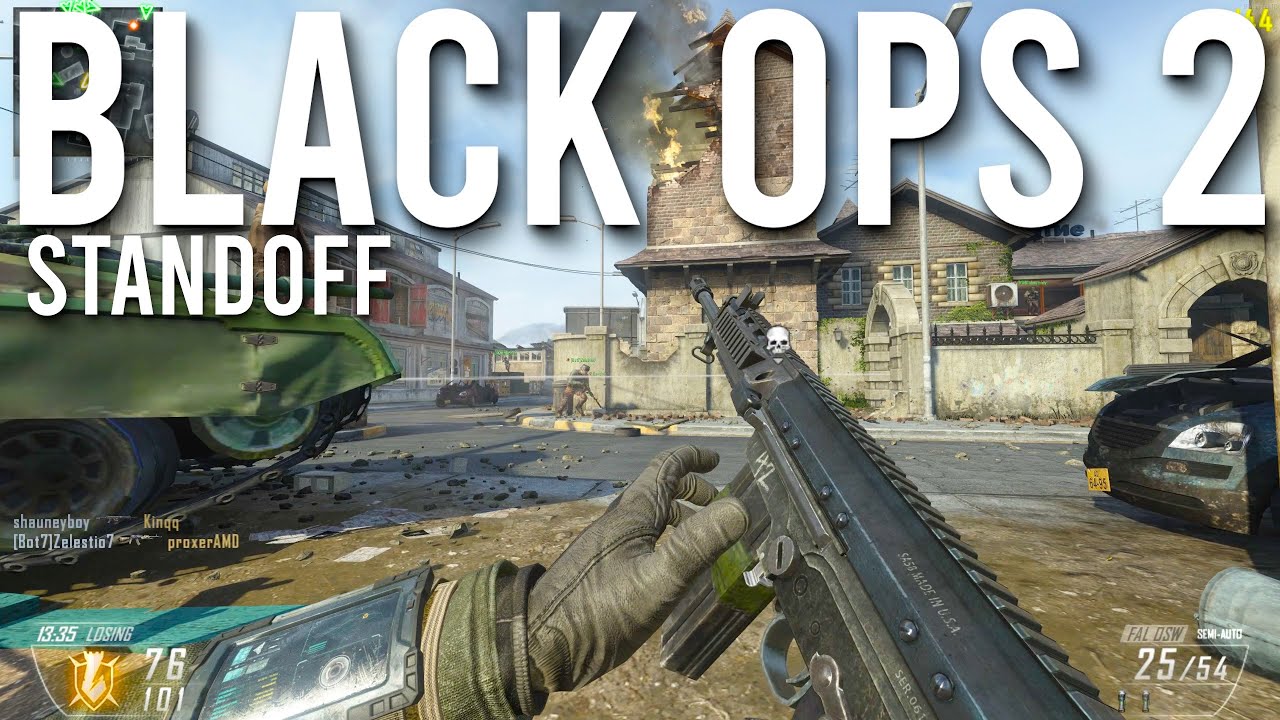Call of Duty Black Ops 2 Multiplayer In 2022 Standoff Gameplay | 4K, image size:1280x720