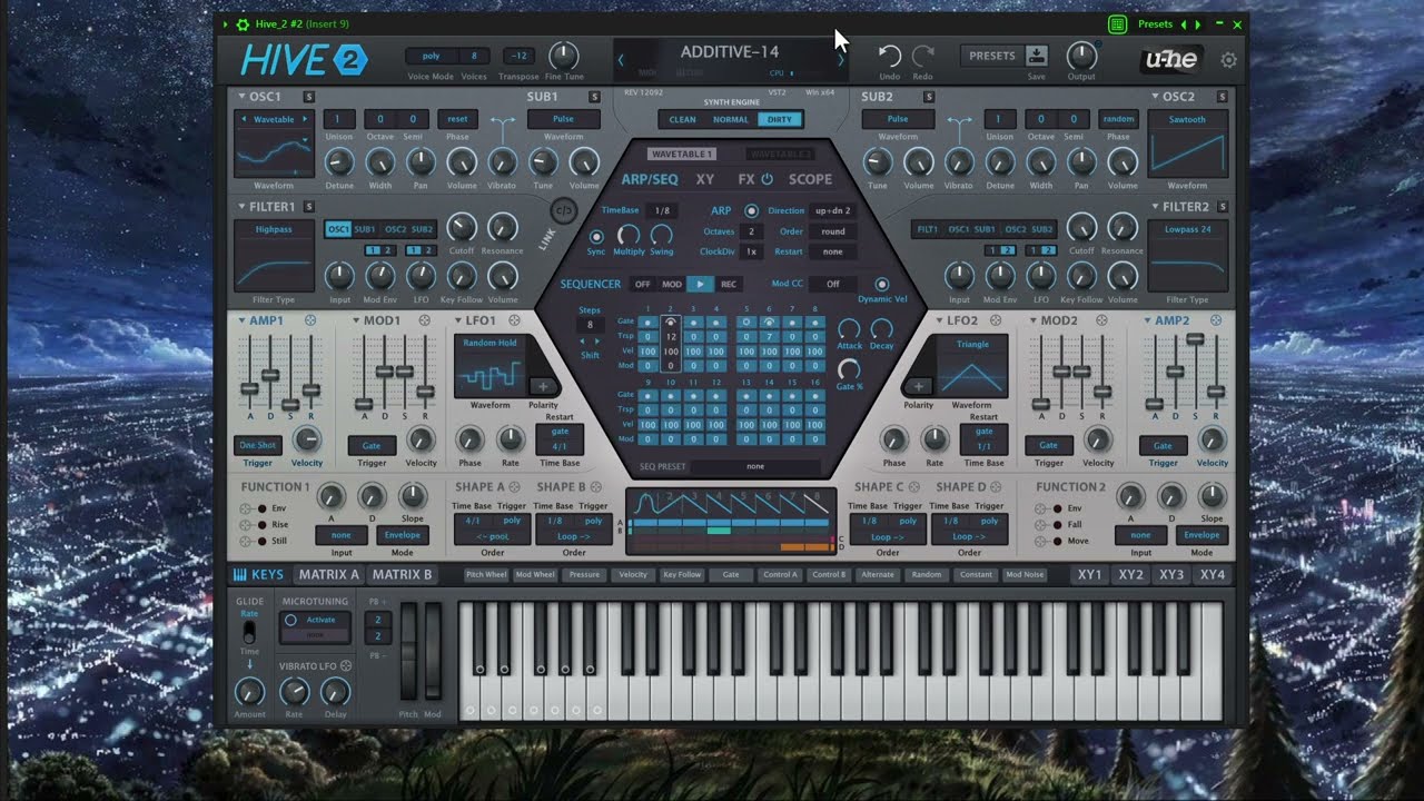 Presets for Hive 2 VST - additive sys sounds