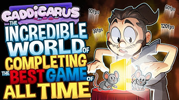 The Incredible World of Completing the Best Game of All Time - Caddicarus