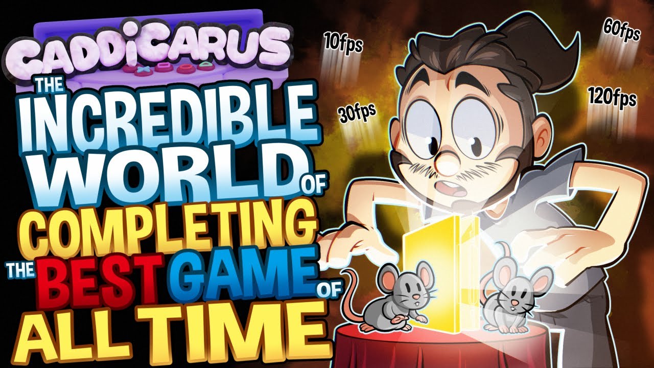 The Incredible World of Completing the Best Game of All Time - Caddicarus