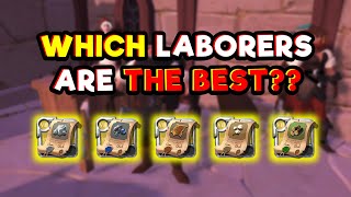 BEST GATHERER LABORERS FOR INVESTMENT | ALBION ONLINE