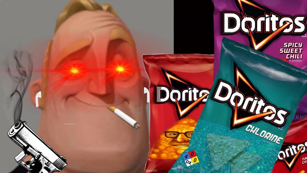 Mr Incredible becomes canny (Doritos Flavors)