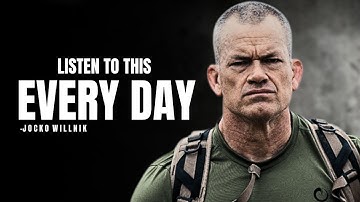 NO EXCUSES, GET IT DONE - Powerful Motivational Speech | Jocko Willnik