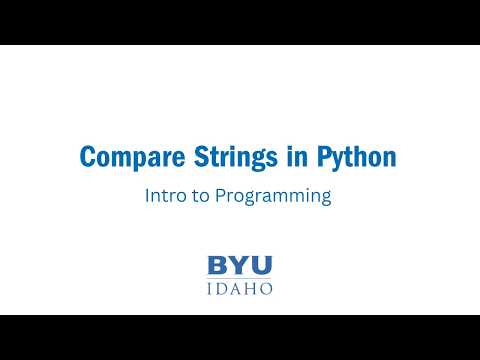 How to Compare Strings in Python: Case-Insensitive User Input Tutorial