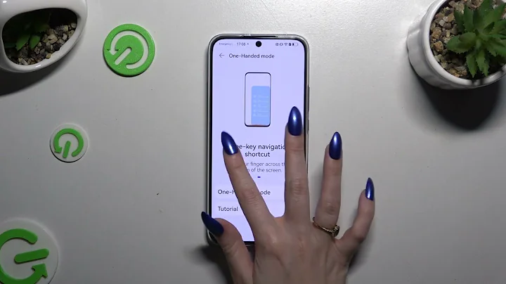 HUAWEI Nova 12s - How To Enter One-Handed Mode? Use Phone with 1 Hand Easily!