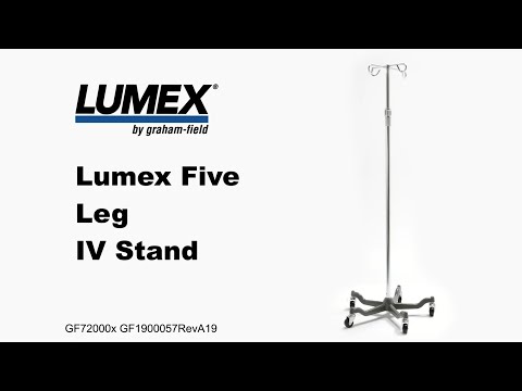 Lumex® Five Leg IV Stand