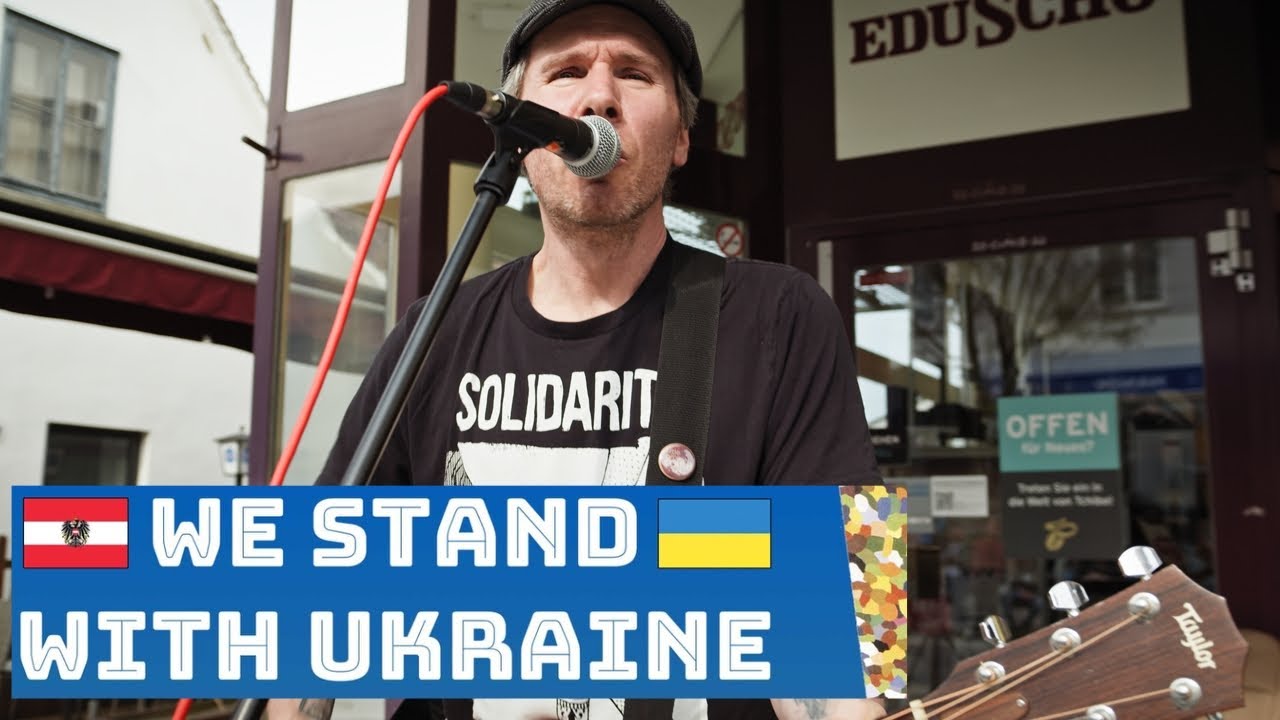 Chris Magerl - Rooftops (Live) at Benefit Concert "We Stand with Ukraine", Glam Feldbach