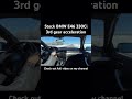 Stock BMW E46 330Ci acceleration.
