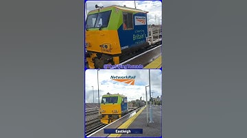 Network Rail MPV Arrives Into Eastleigh On A Preparation Move