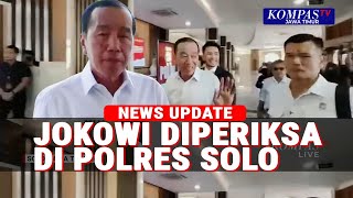 Detik-Detik Jokowi Diperiksa Kasus Ijazah, Bawa Dokumen Asli ke Polres Solo