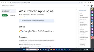 APIs Explorer: App Engine || Lab Solution || Google Cloud Arcade 2025
