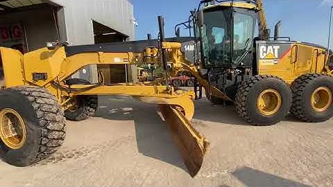 Demo 2011 Caterpillar 14M @ BIG Machinery BV