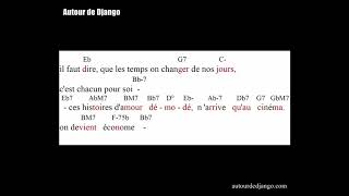 Vignette de la vidéo "Si j'étais un homme - Diane Tel - Paroles et accords"