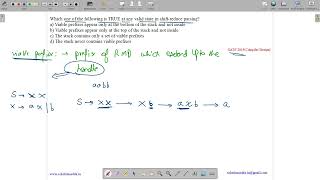 GATE 2015 SET-1 | CD | SHIFT REDUCE PARSERS | SOLUTIONS ADDA | GATE TEST SERIES | EXPLAINED BY VIVEK