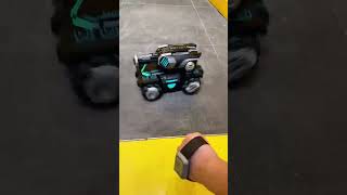 Driving a SCI-FI RC Tank with My Hand! 🛸 (Target Practice)