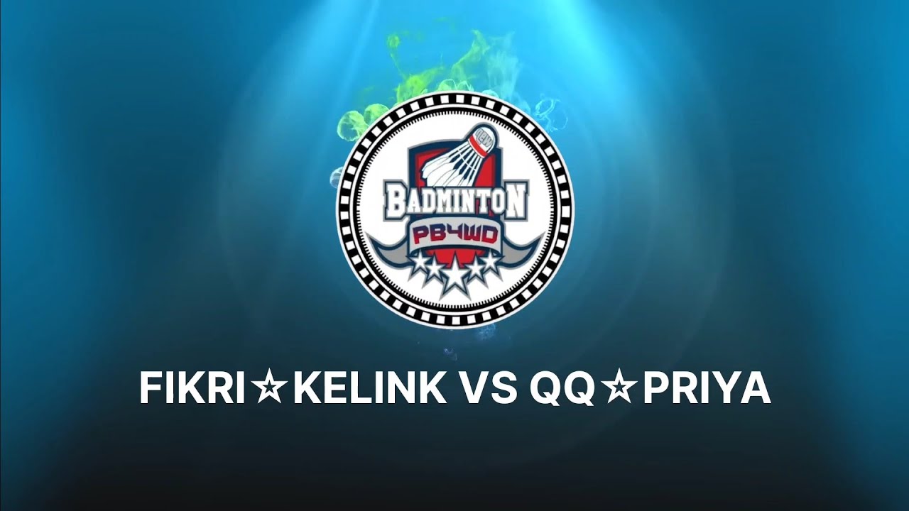 PB4WD # QQ☆PRIYA VS FIKRI☆KELINK #badminton #badmintonindonesia #badmintonoutdoor