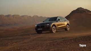 Maserati Levante en acción. Tayre Automoción