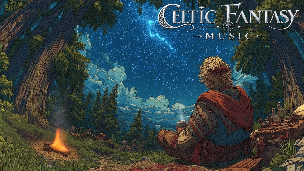 Beneath The Stars | Celtic Fantasy Music for Deep Focus, Study ...