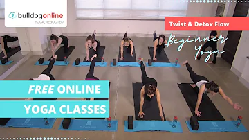 Twist & Detox Restorative Yoga Flow - FREE Online Yoga Classes
