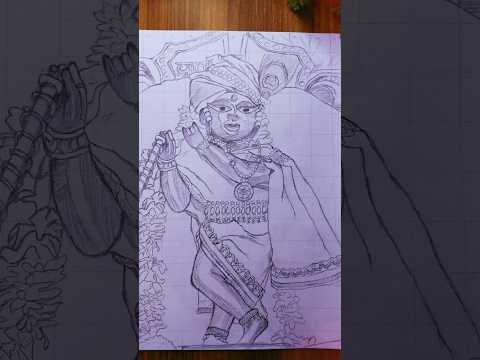 Radha Raman ji drawing 🙌 #radharaman #radhakrishna #drawing #shortsfeed #shorts